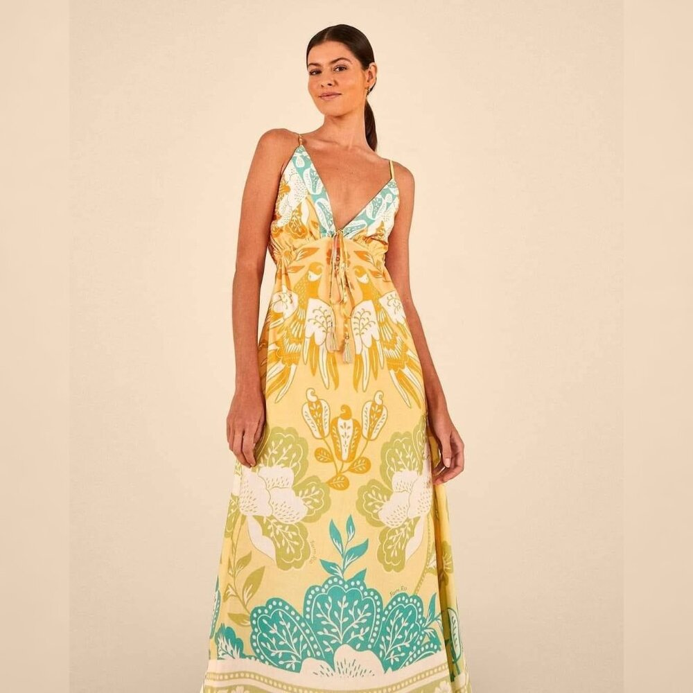 SOLD FARM Rio Floral Chintz Dress sz Small New with Tags BEAUTIFUL!!!